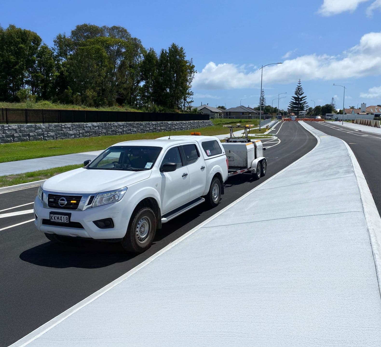Pavement Testing Vehicle
