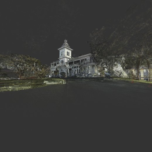 Geospatial scan of heritage building