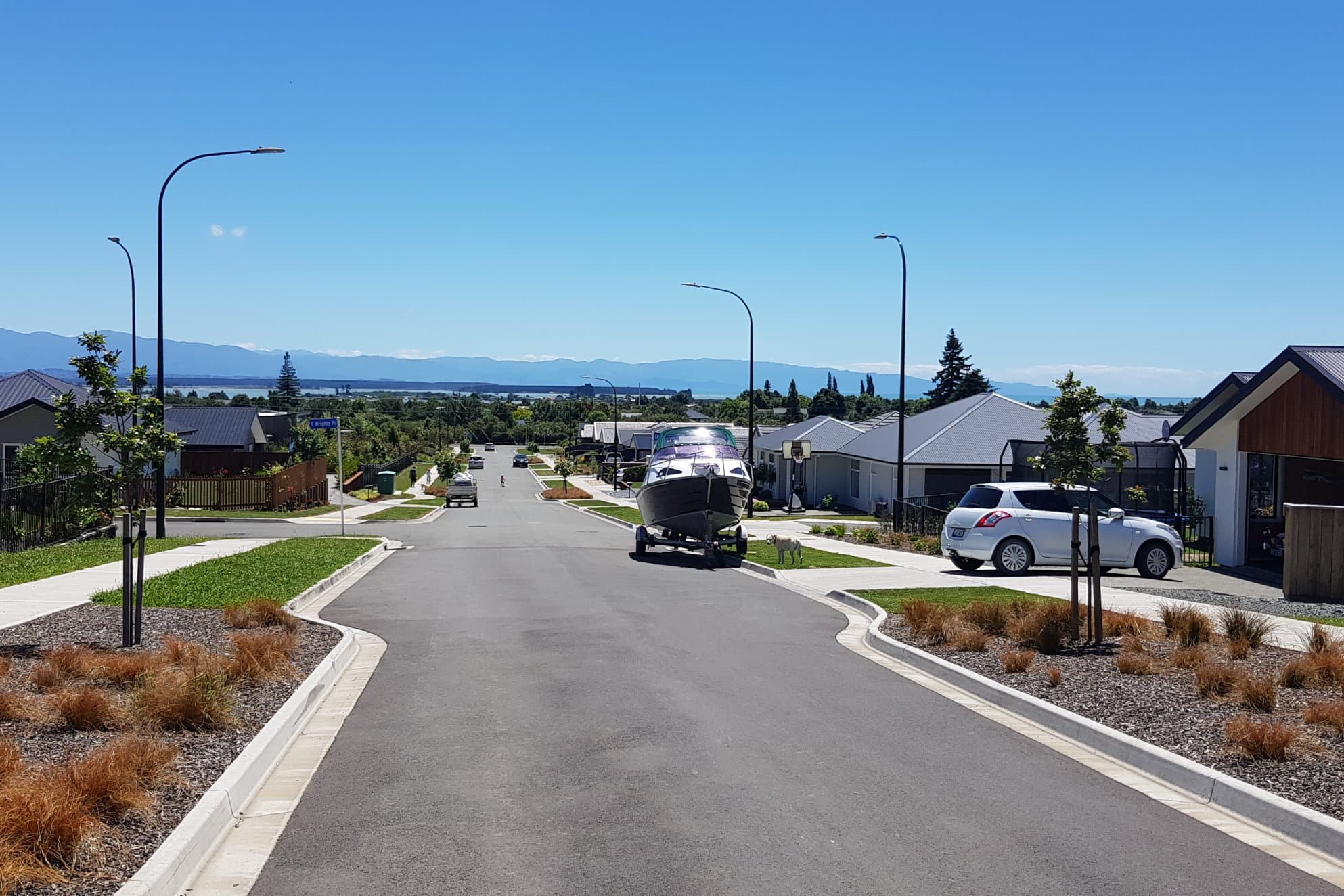 Image of housing with street view
