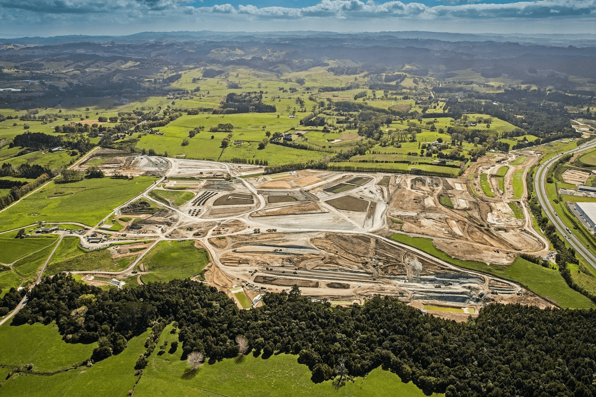 Land being developed
