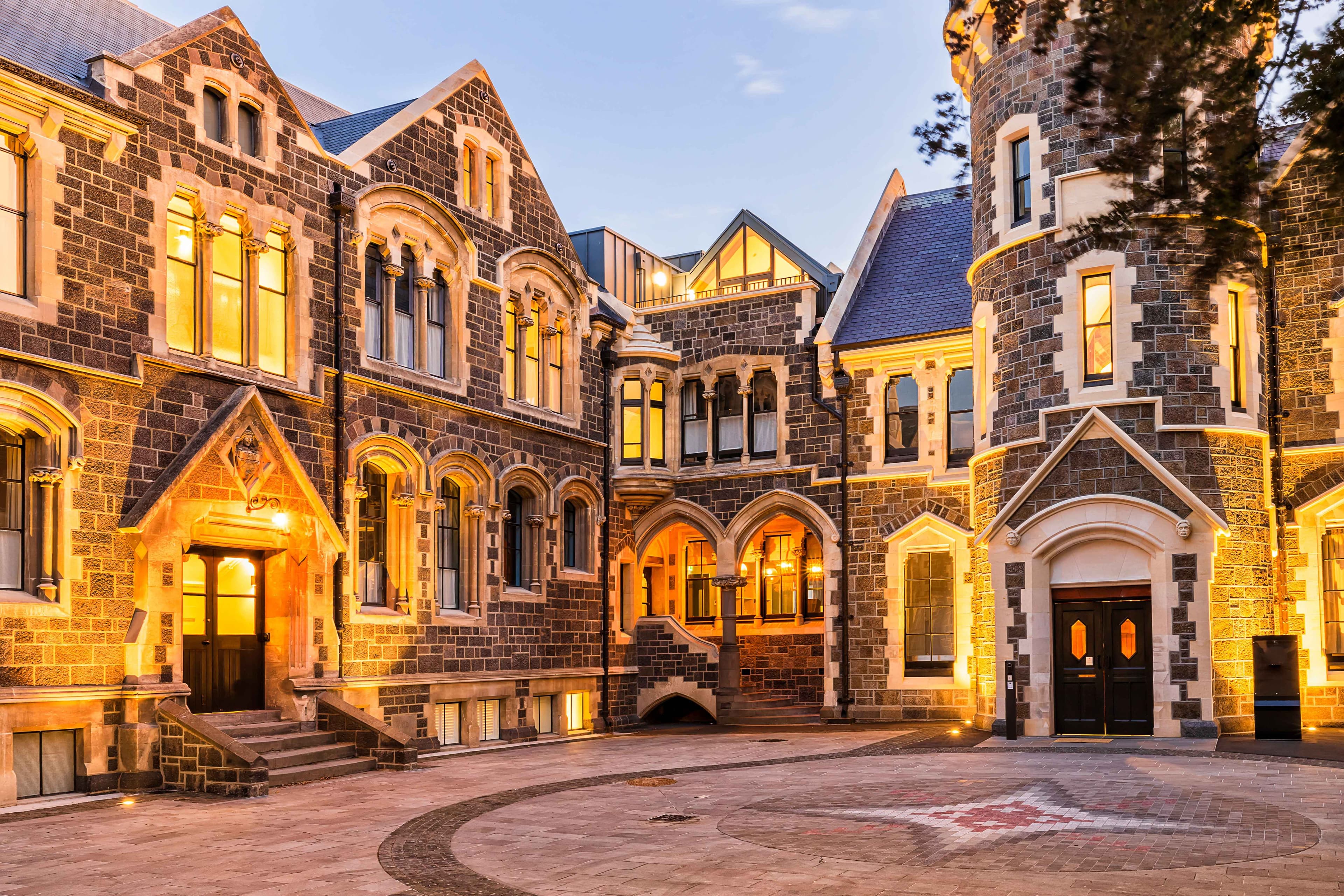 Image of Christchurch town