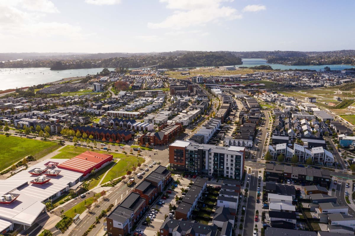 Aerial image of development