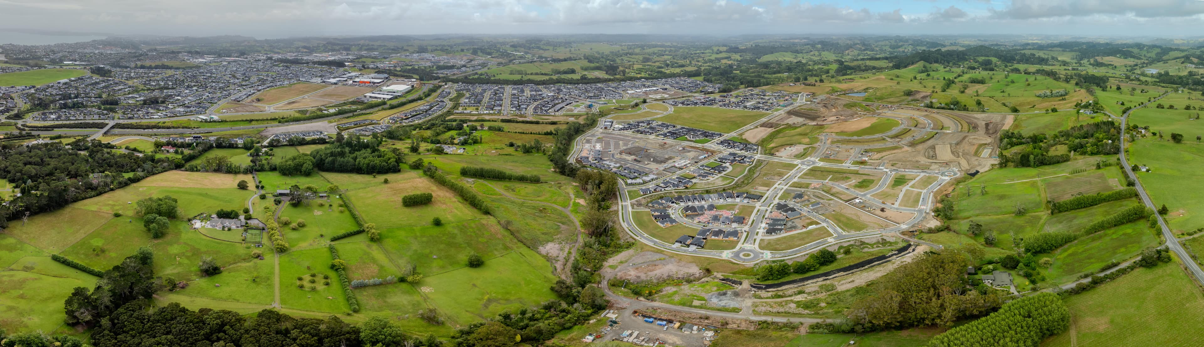 Aerial image of Milldale development