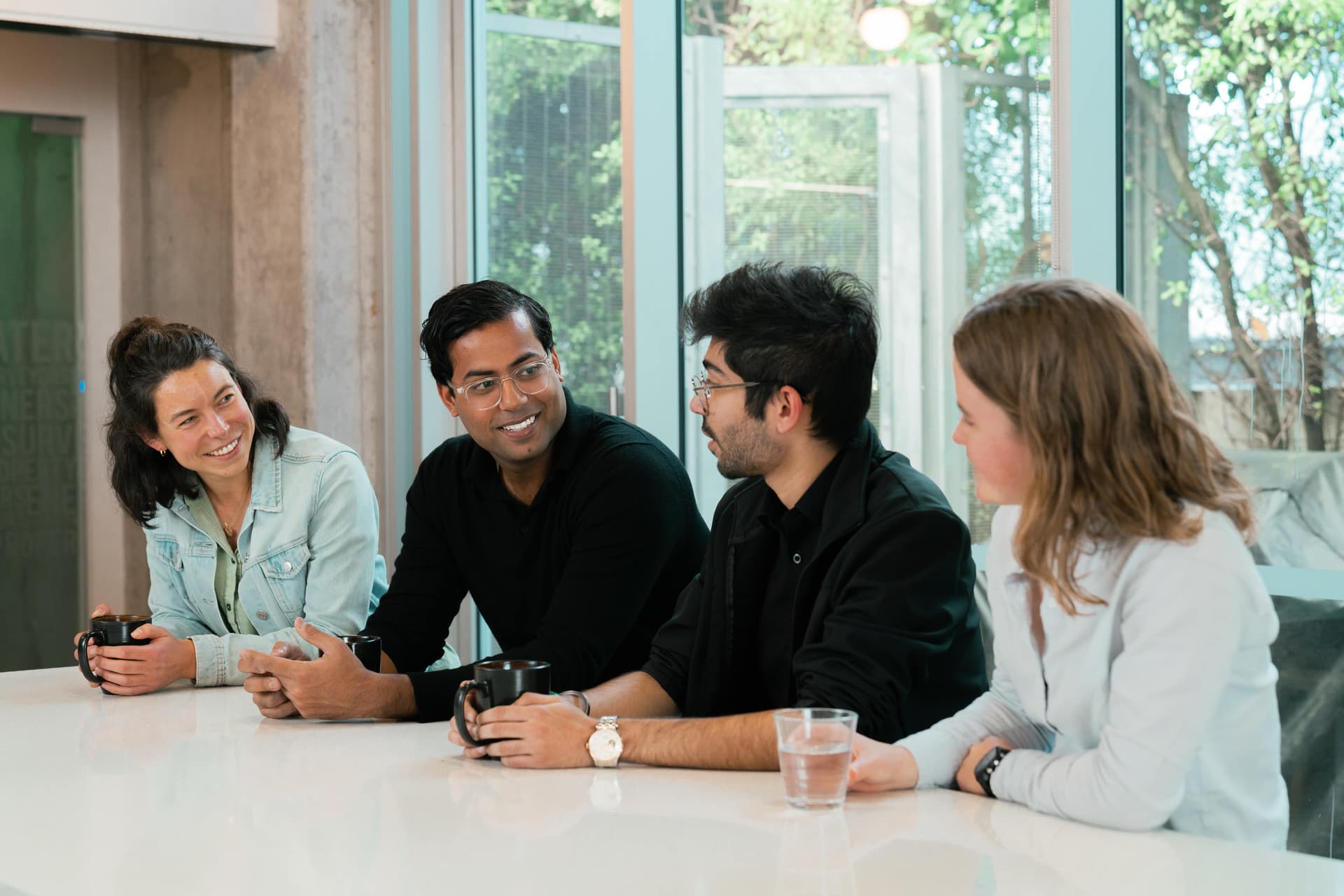 woods team in a meeting