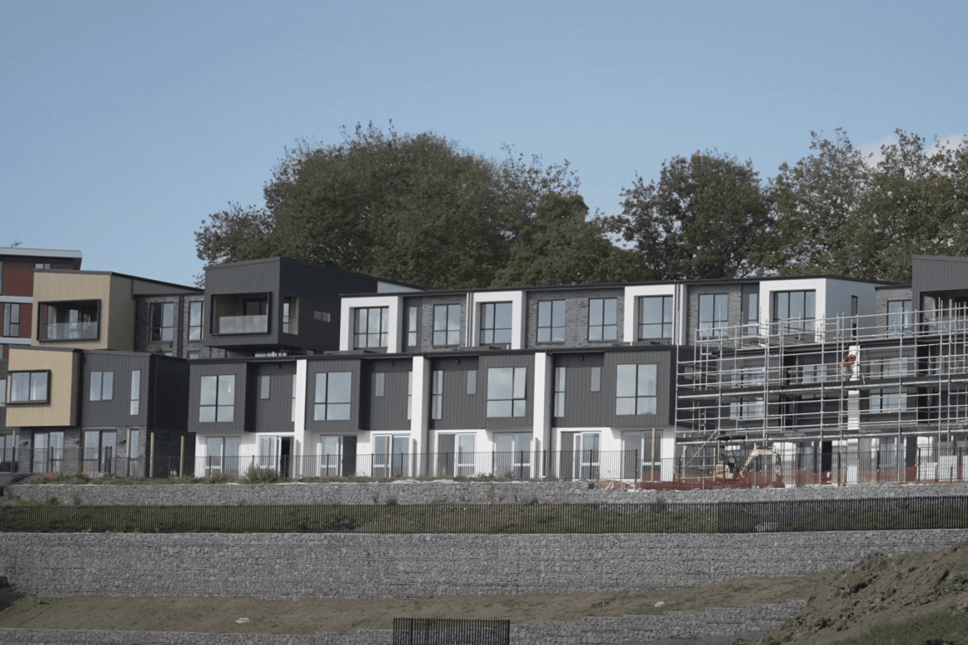 Image of town houses in Three Kings