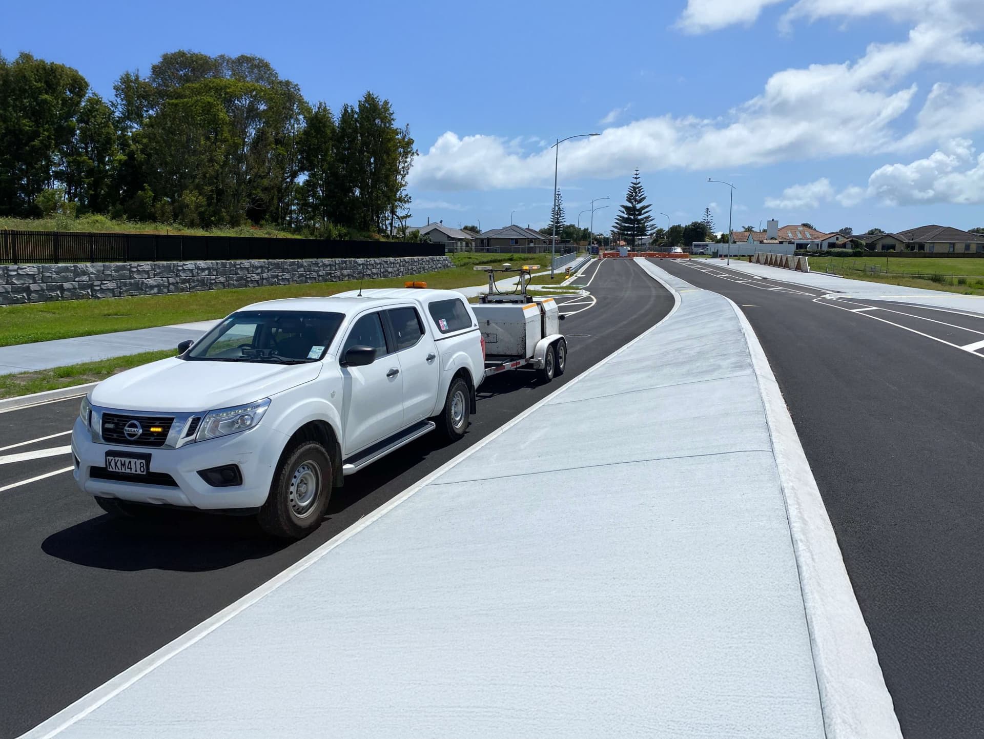 Pavement Testing Vehicle